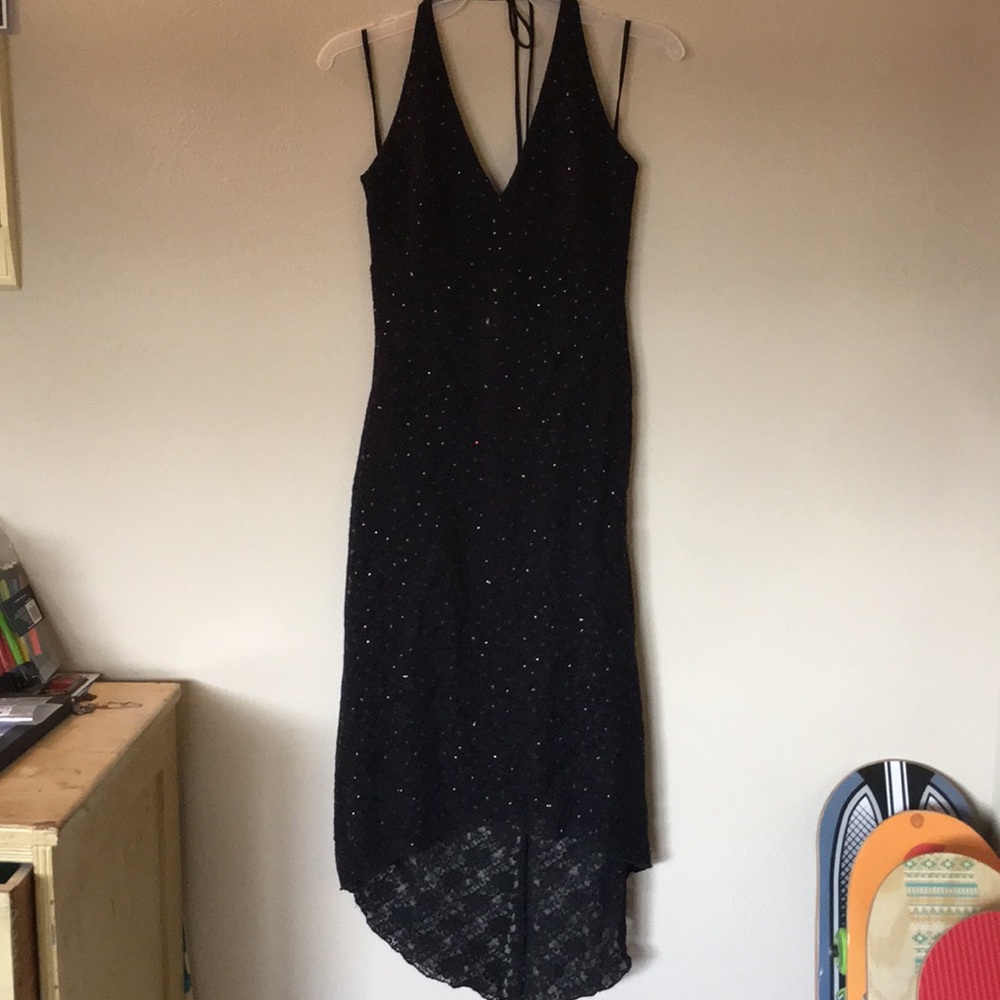 Kiki USA Black Party Dress